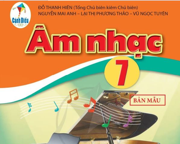Sách giáo khoa ÂM Nhạc 7 Cánh Diều_Miễn phí